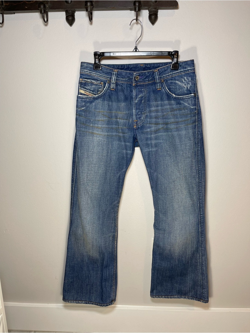 Diesel ZAF 796 Vintage Y2K Bootcut Jeans Size 30